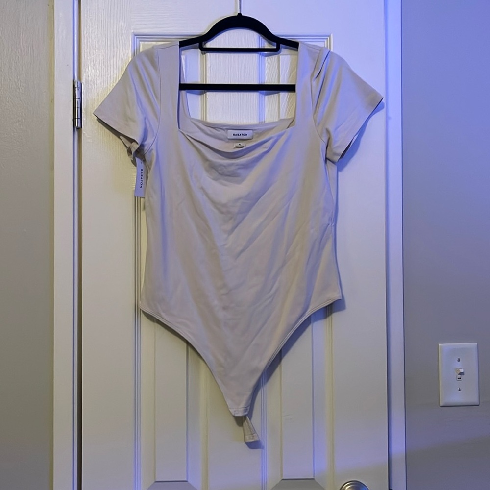 Cream color body suit